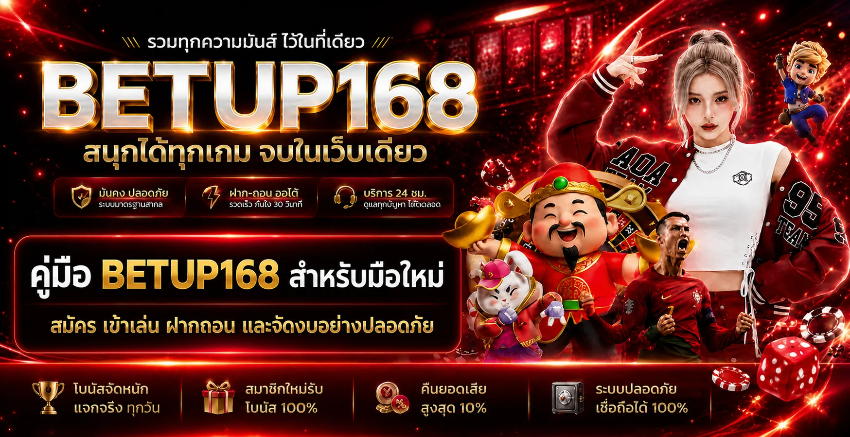 BETUP168 คู่มือมือใหม่ | สมัคร ทางเข้า ฝากถอน